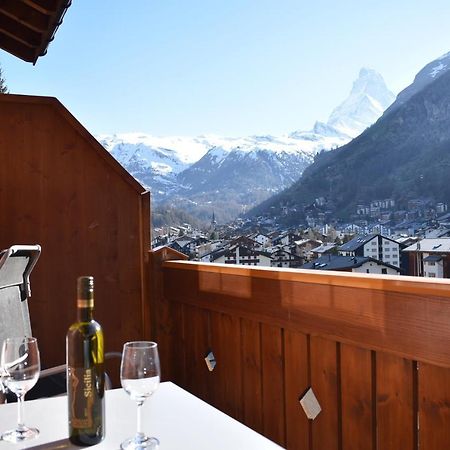 Wohnung In Zermatt Mit Postkarten Matterhornblick Exterior photo